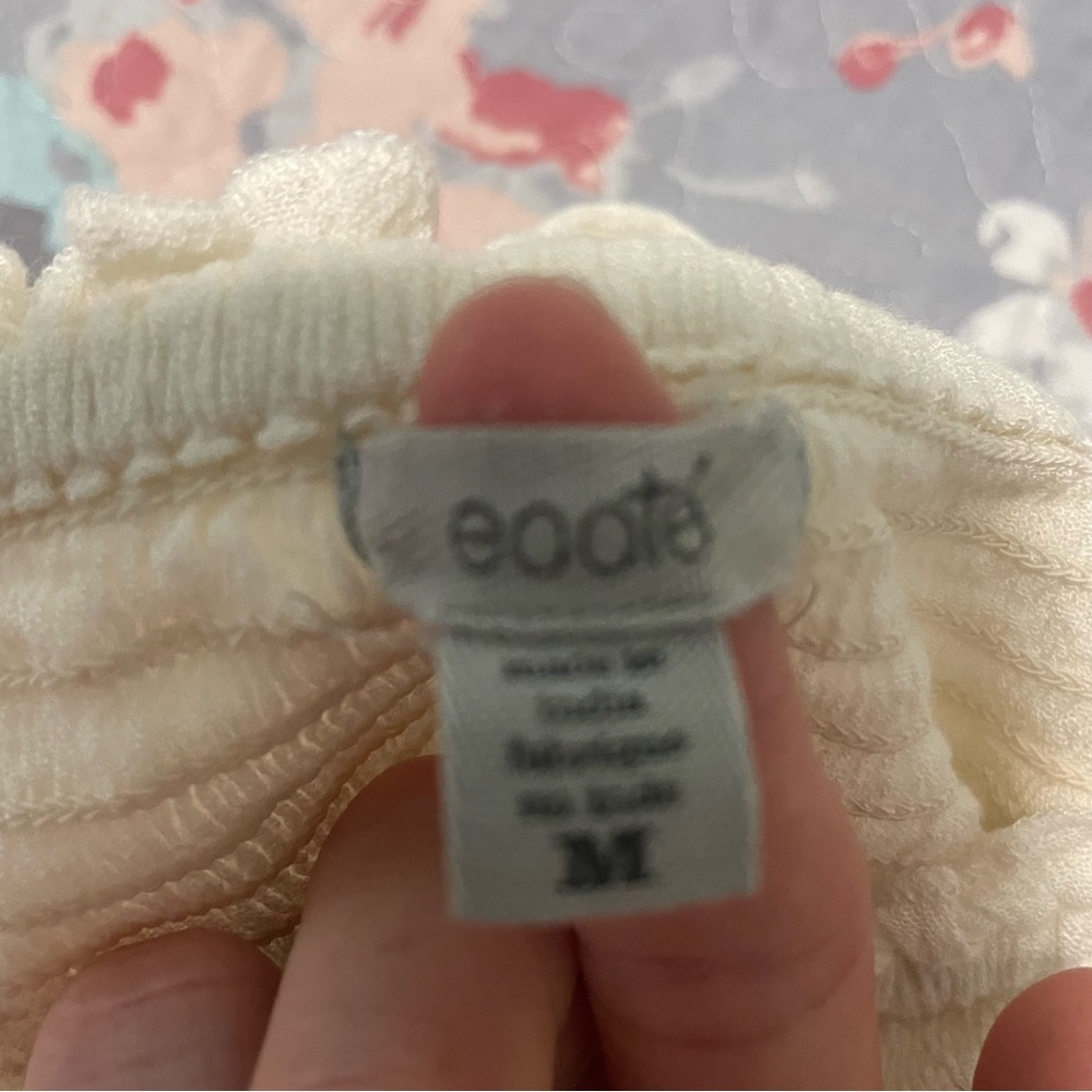 Ecoté Off-The-Shoulder Smocked Dress - Picture 9 of 9